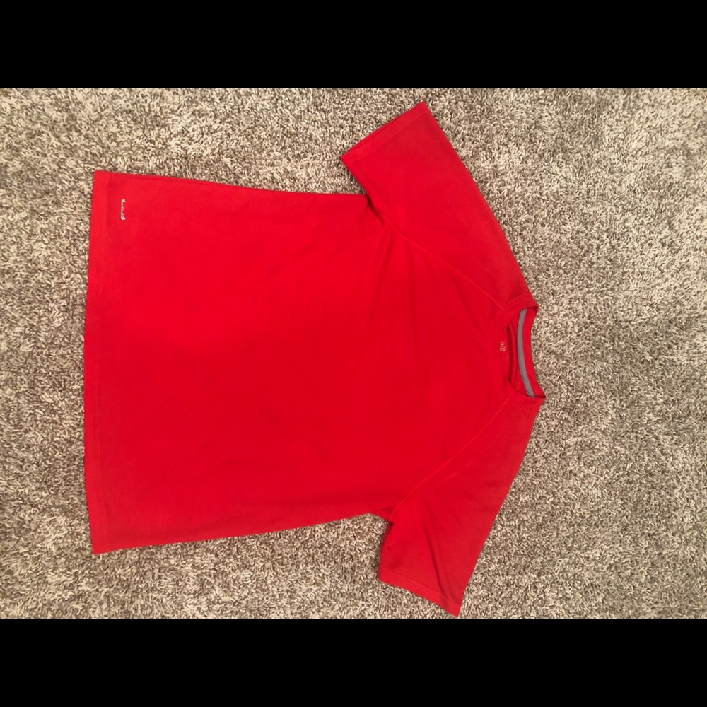 Red Dri-fit T-shirt